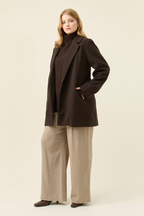 Kali Coat - Chocolate