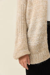 Pallas Relaxed Cardigan OS - Stone
