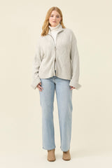 Sadie Zip Jumper - Marle