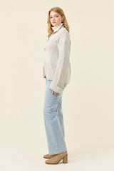 Sadie Zip Jumper - Marle