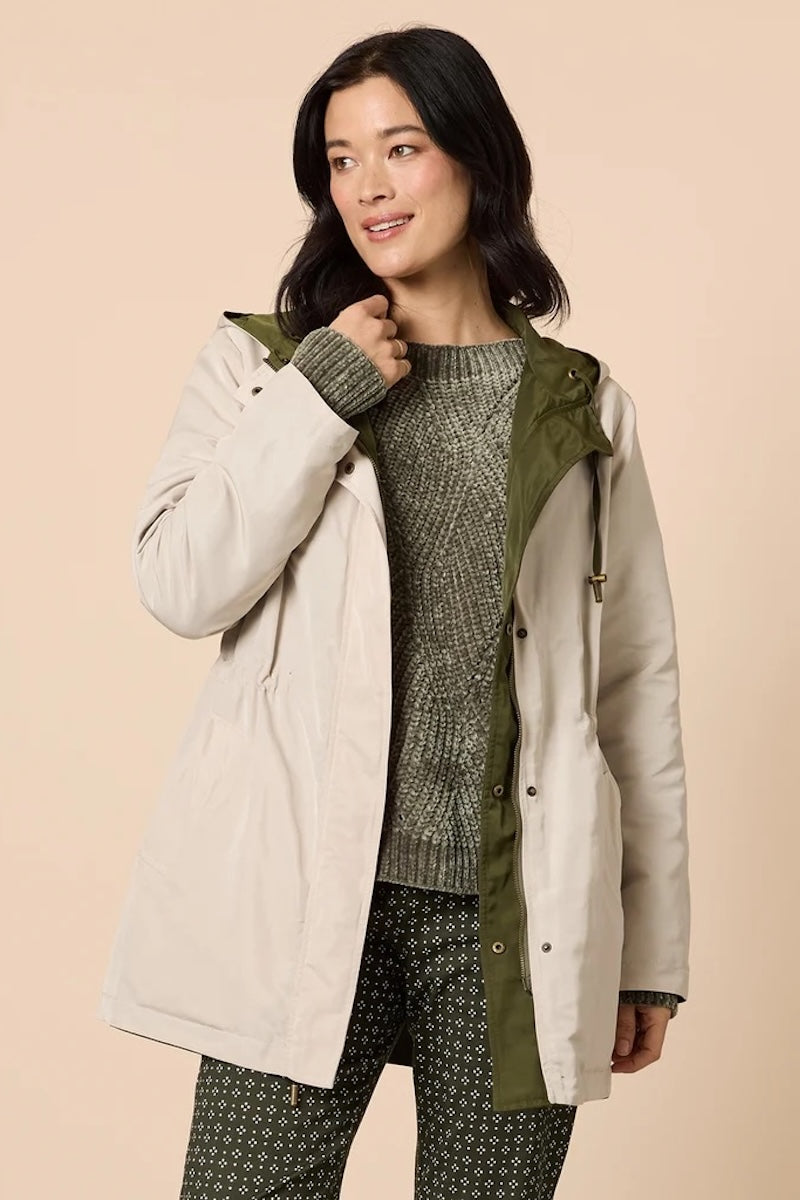 Highland Jacket - Khaki Natural