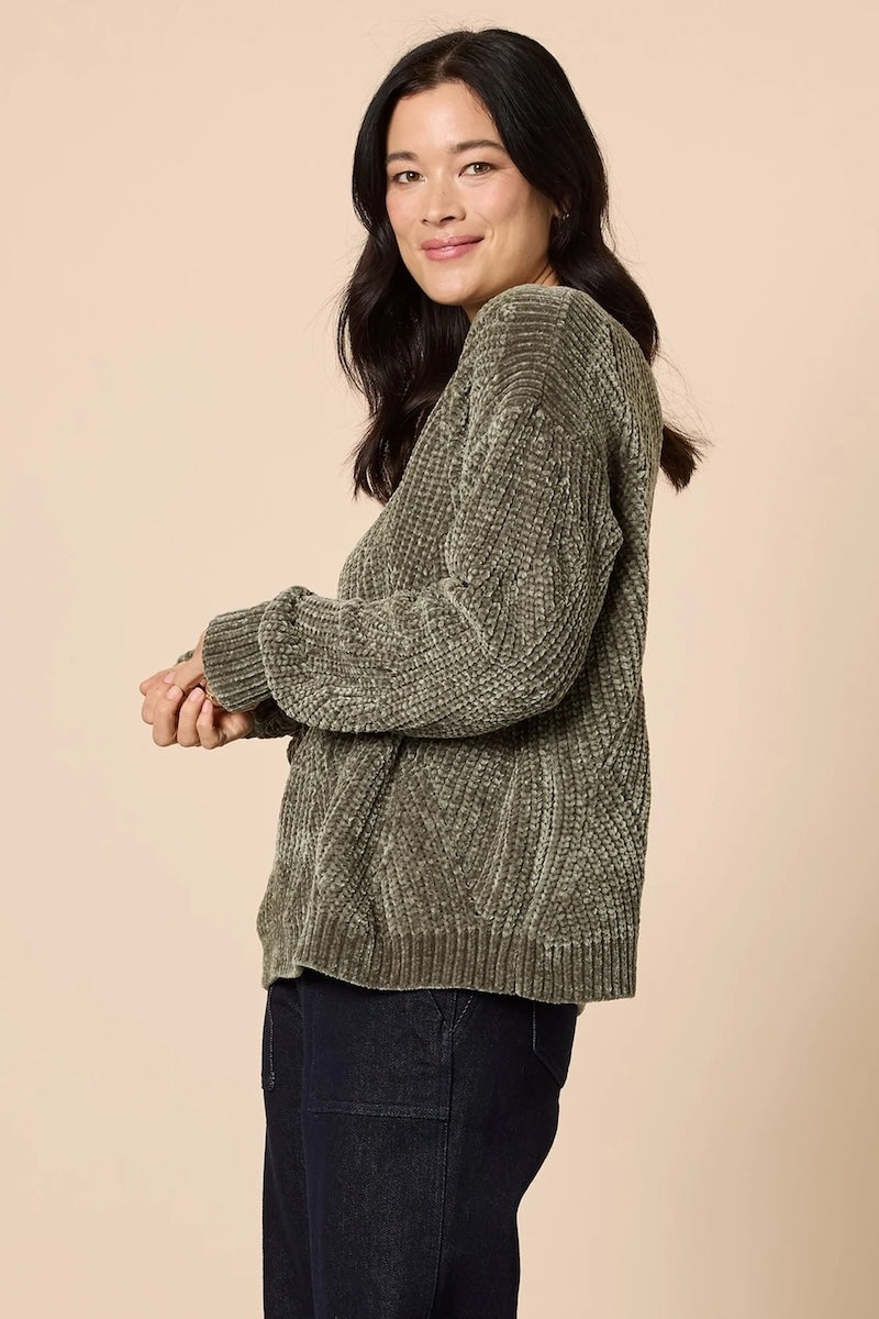 Tenille Knit - Khaki