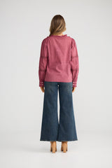Gloria Top - Burgundy