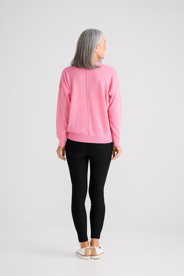 Quinn Knit - Hot Pink
