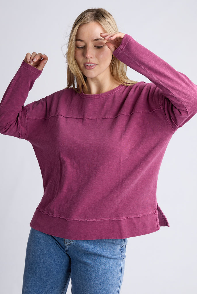 Jayne Throw On Top - Port