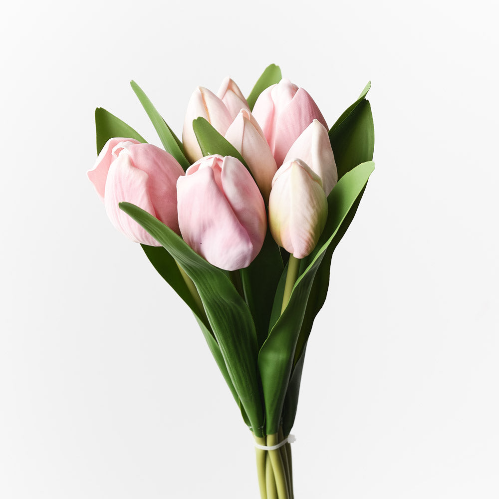 Tulip Bouquet - Light Pink
