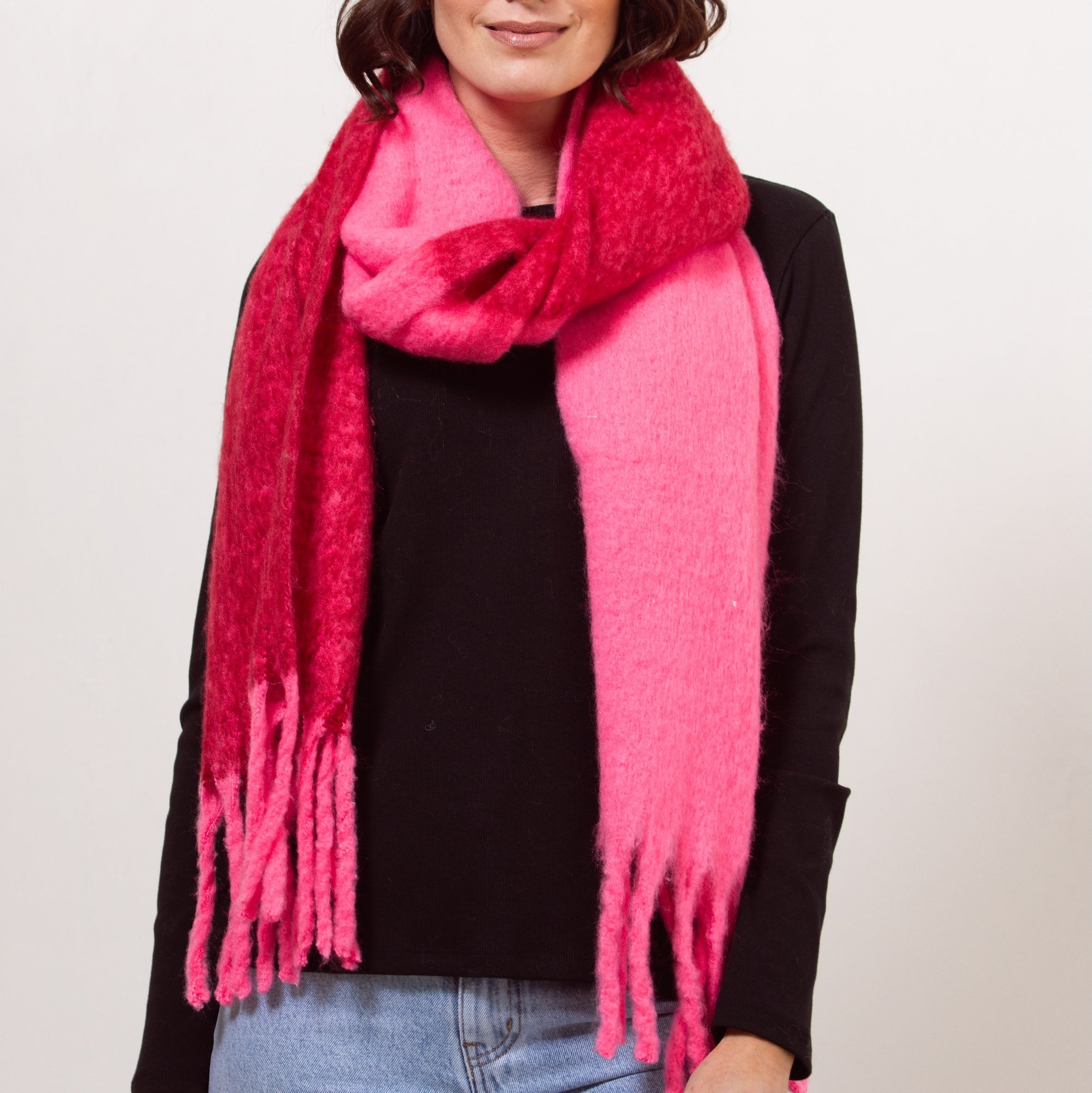 Acrylic Tassle Scarf -