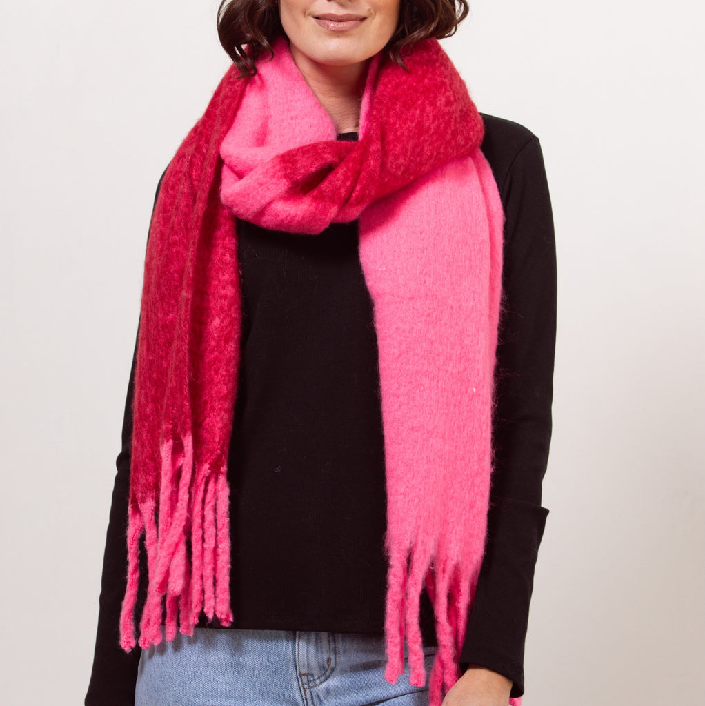 Acrylic Tassle Scarf -