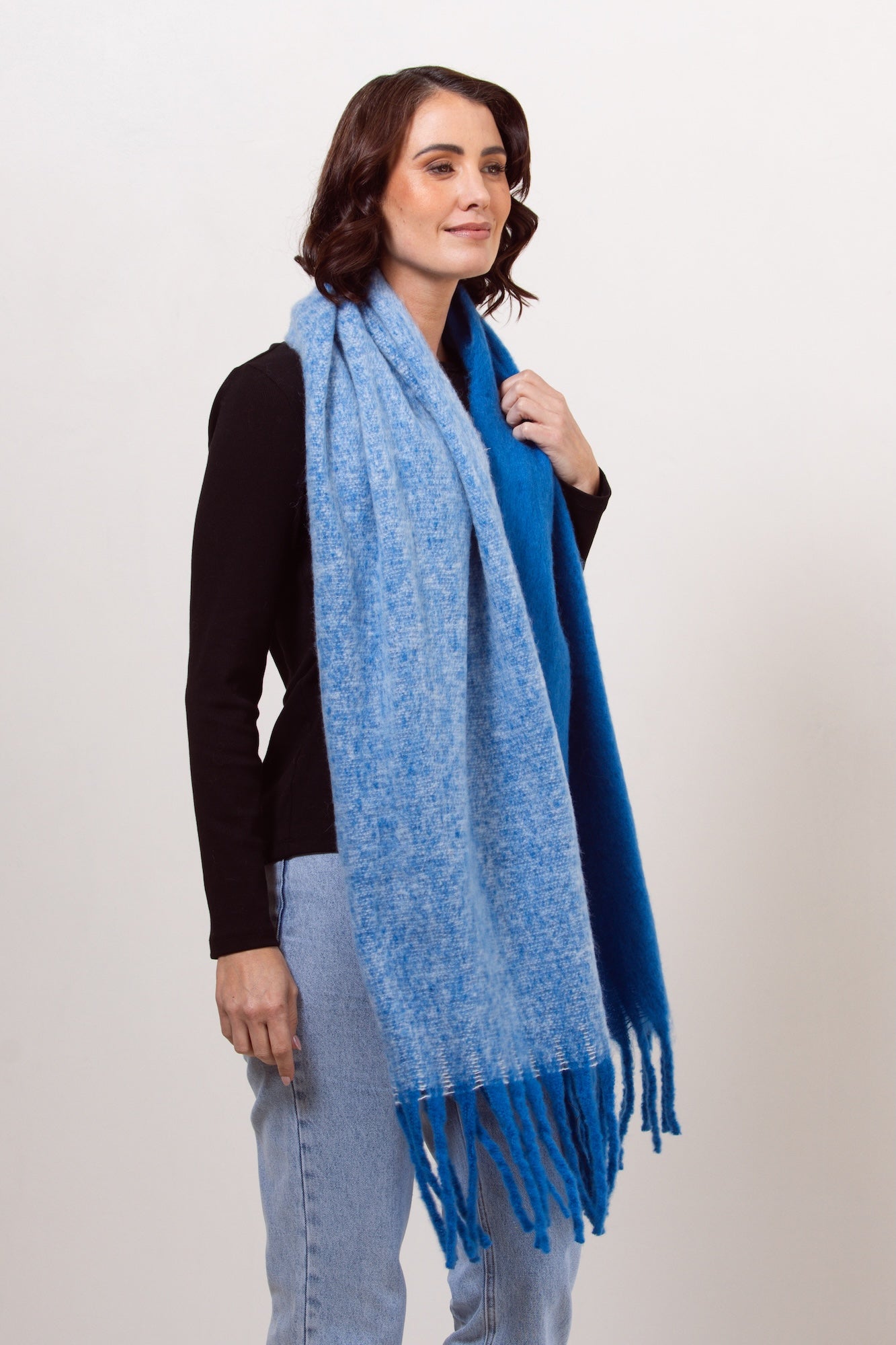 Acrylic Tassle Scarf -