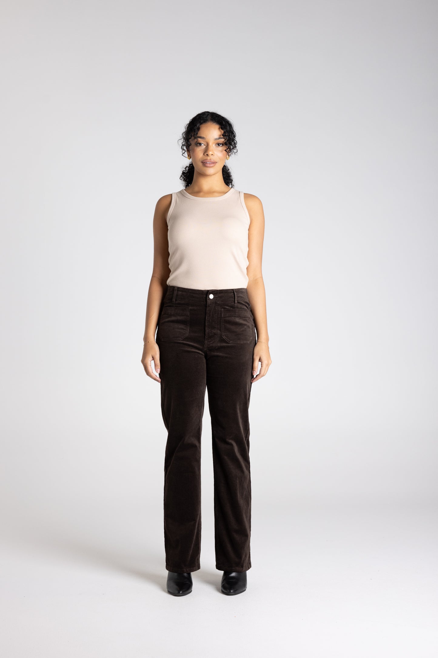 Cord Pant - Brazil Nut