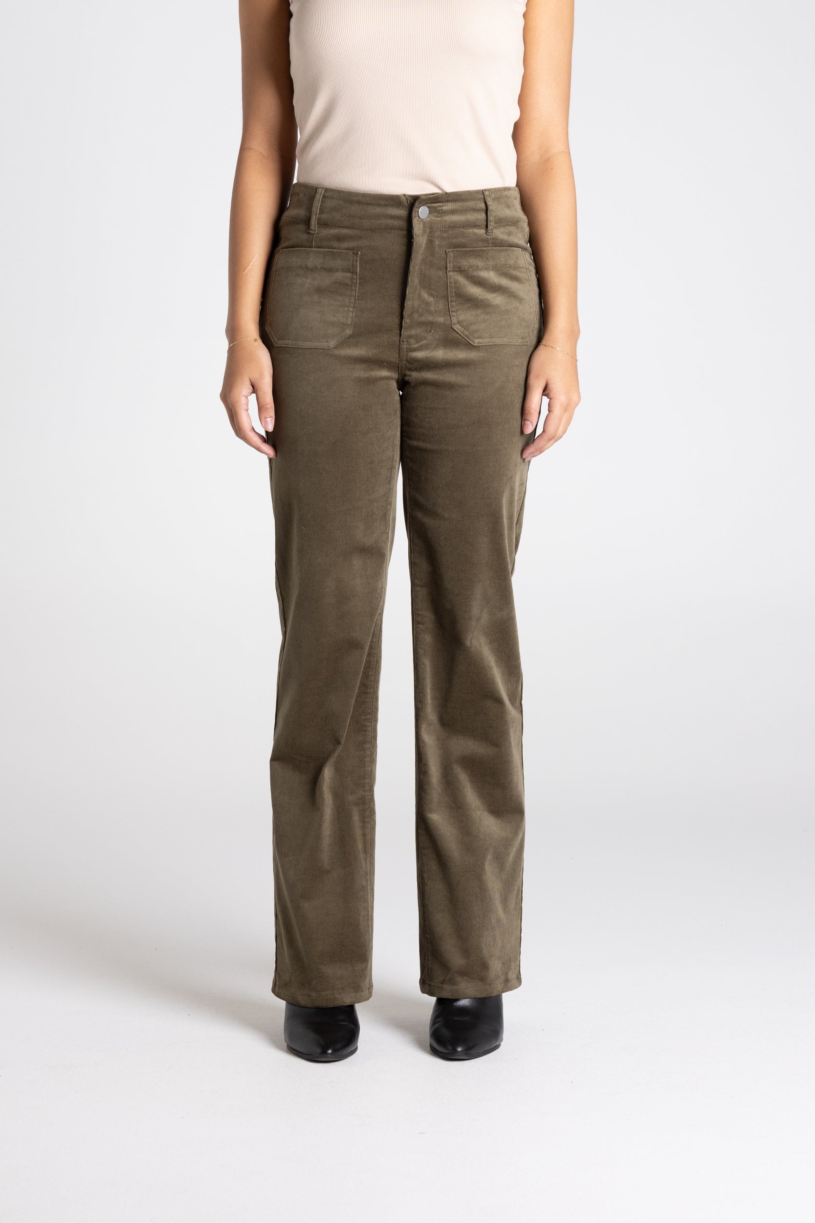 Cord Pant - Khaki