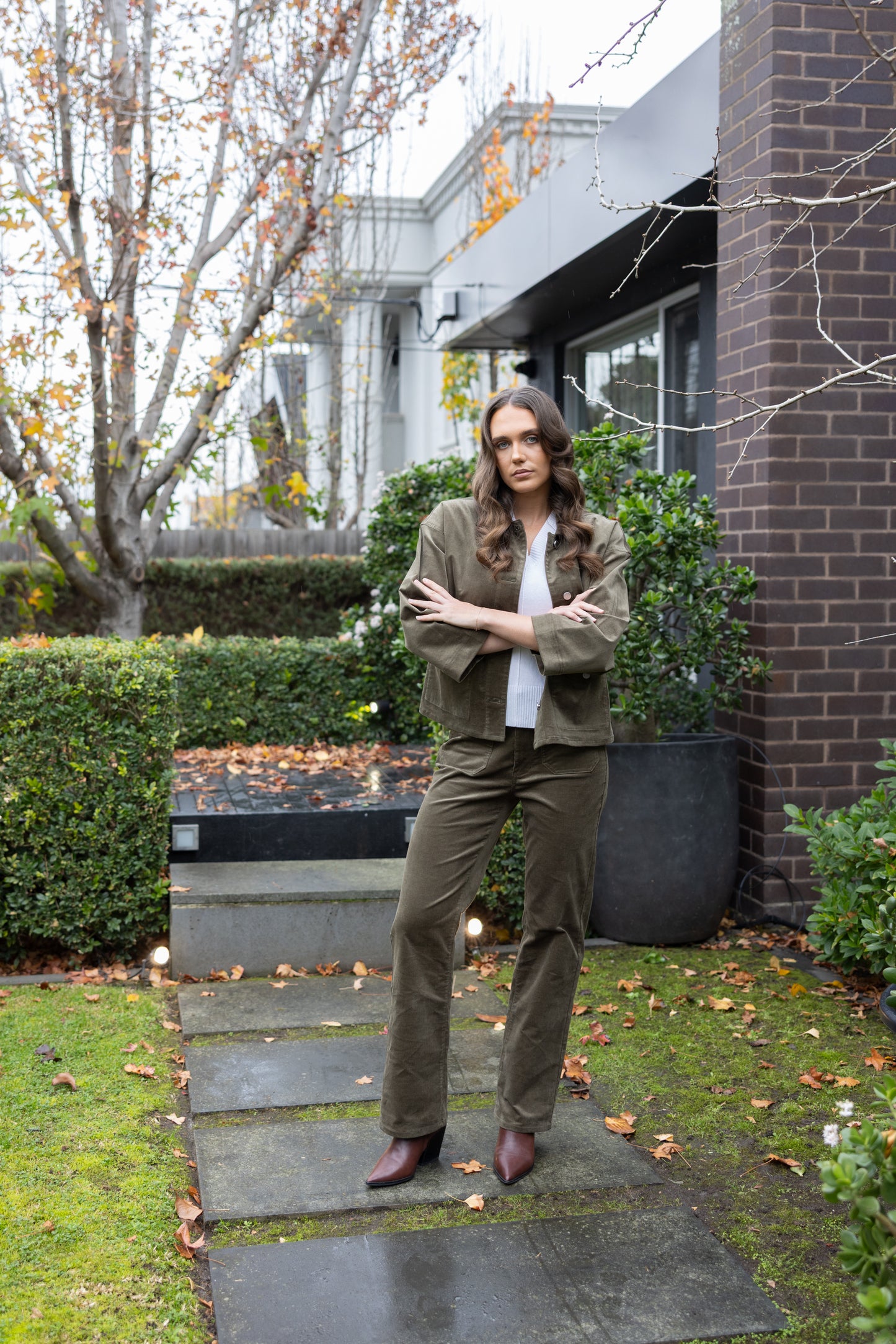 Cord Pant - Khaki