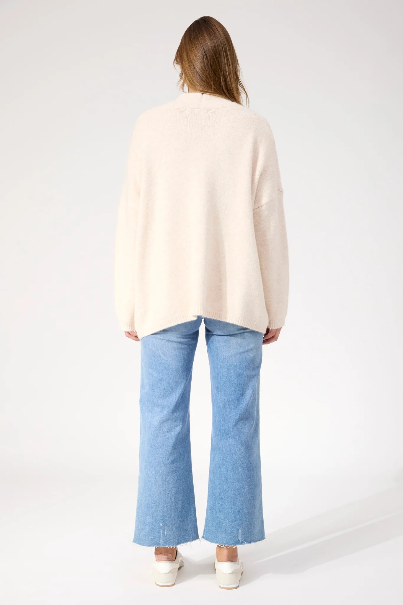 Ottawa Crop Cardigan OS - Natural