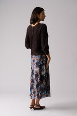 Fluffin Cute Reversible Cardi - Ristretto
