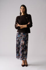 Fluffin Cute Reversible Cardi - Ristretto