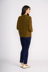 Plush Love Cardi - Olive