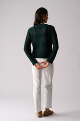 Pulling Strings Cardi - Ivy Green