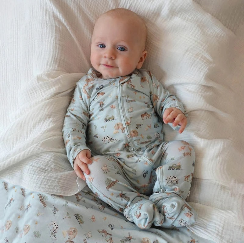 Farm Eco Cosy L/S Zipsuit -