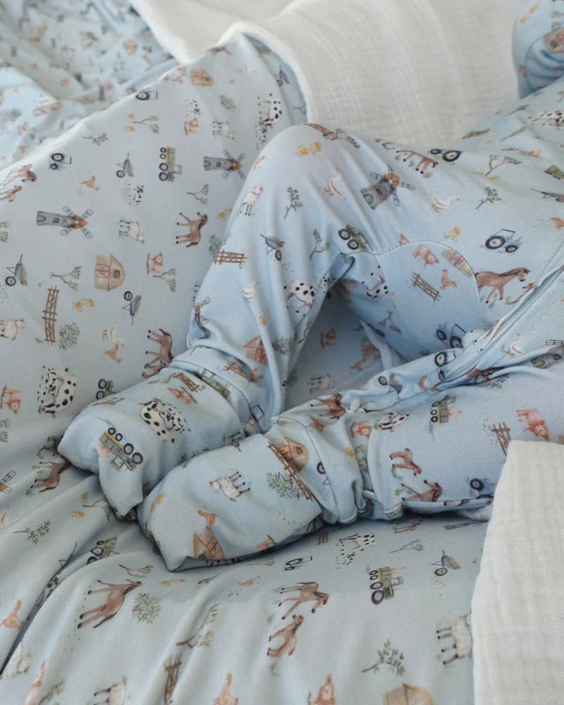 Farm Eco Cosy L/S Zipsuit -