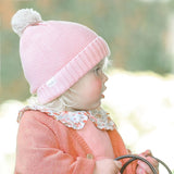 Organic Beanie Bobby - Misty Rose