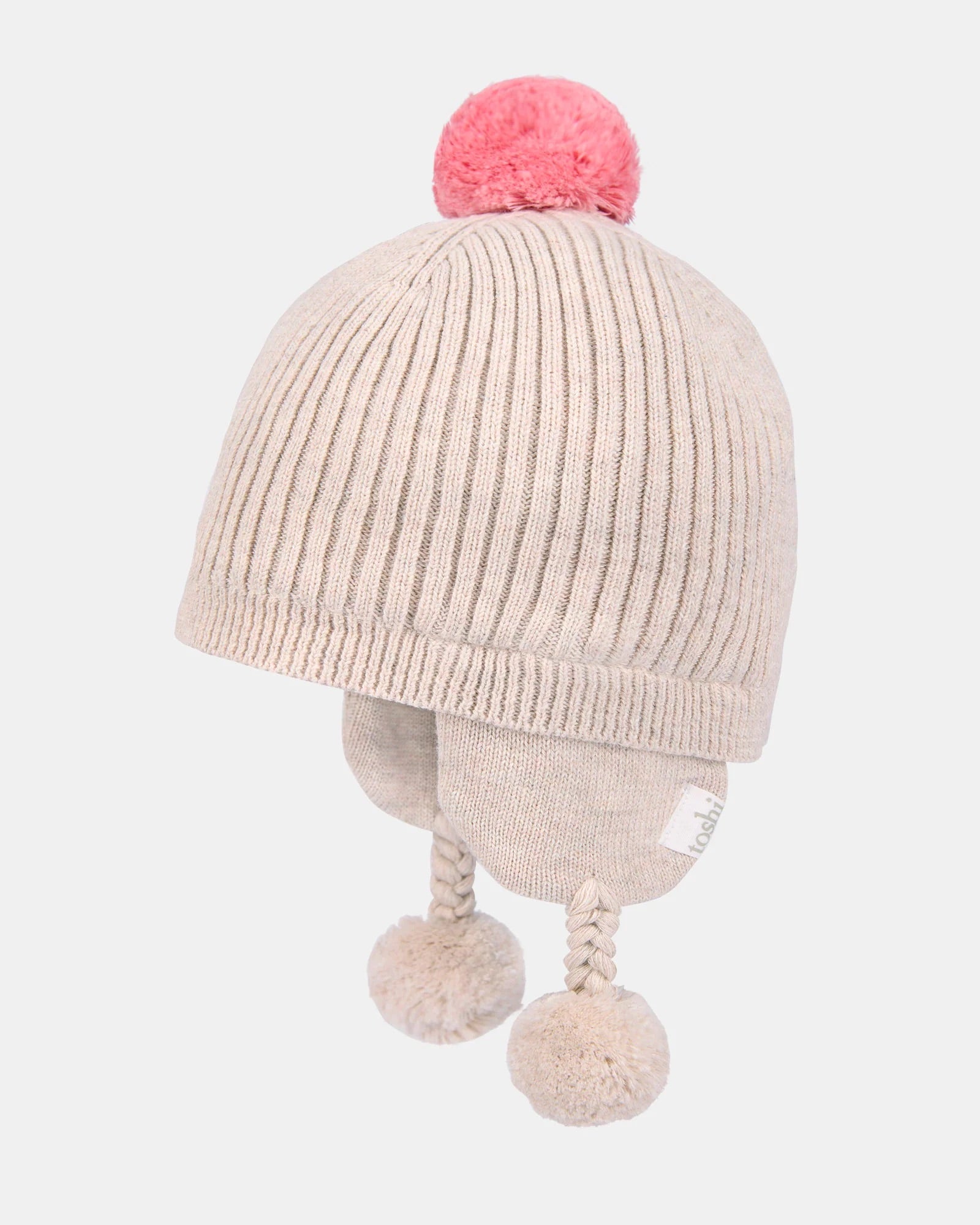 Organic Earmuff Bobby Oatmeal -