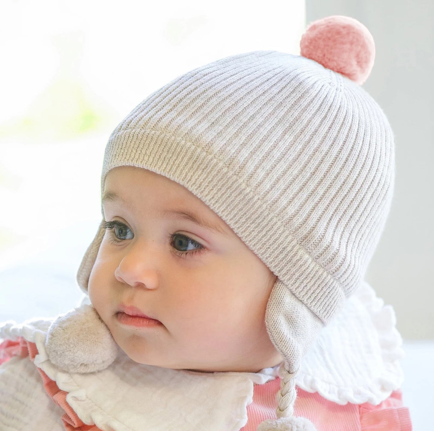 Organic Earmuff Bobby Oatmeal -
