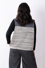 Two Tone Vest One Size - Steel