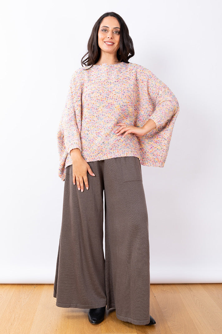 Confetti Knit Jumper - Blush
