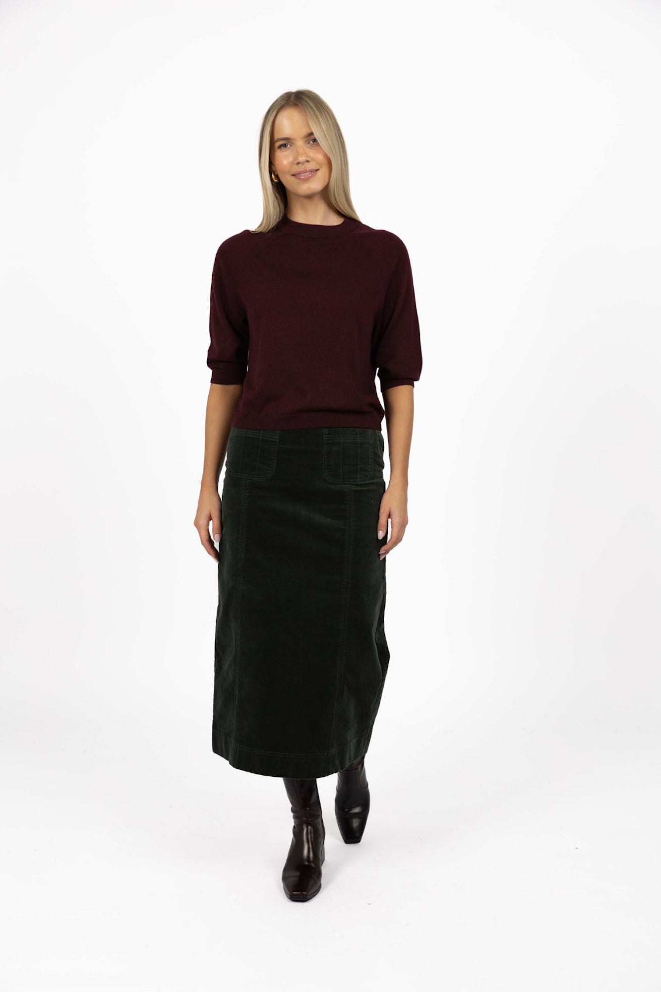 Grace Top - Merlot
