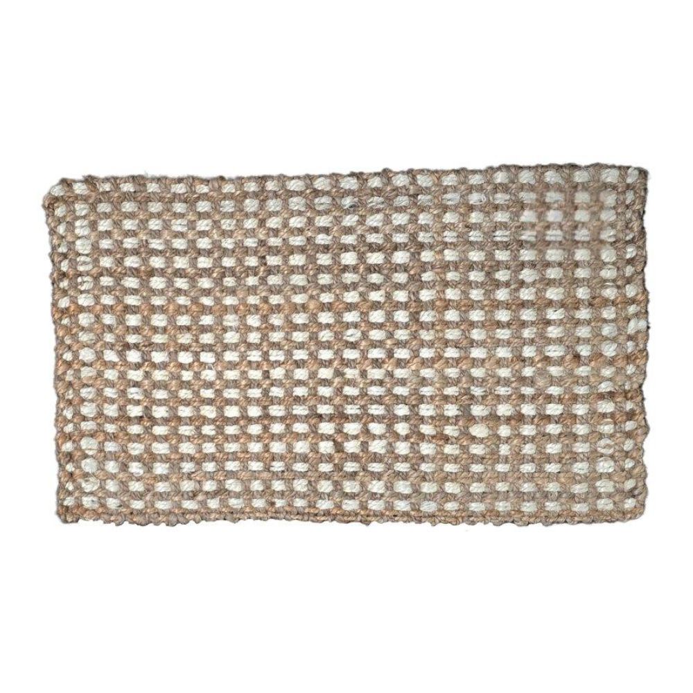 Doormat Jute and Coir - Bubbles 45x75cm