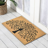 Doormat PVC Back Coir - Tree of Life 45x75cm