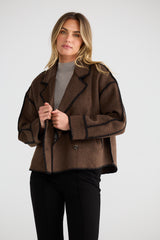 Briony Jacket - Chocolate