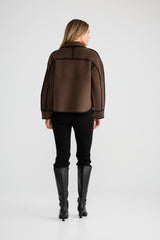 Briony Jacket - Chocolate