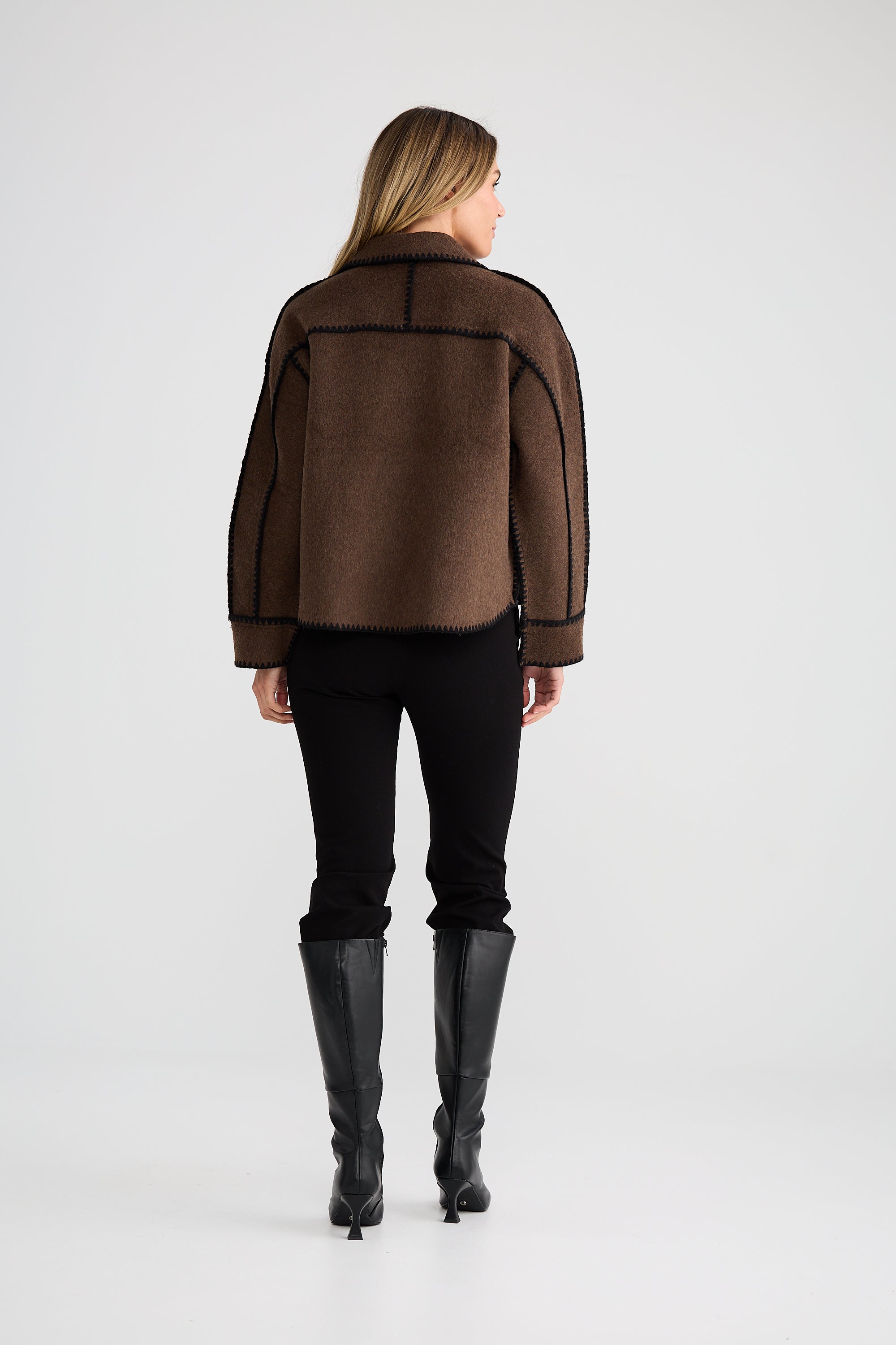 Briony Jacket - Chocolate