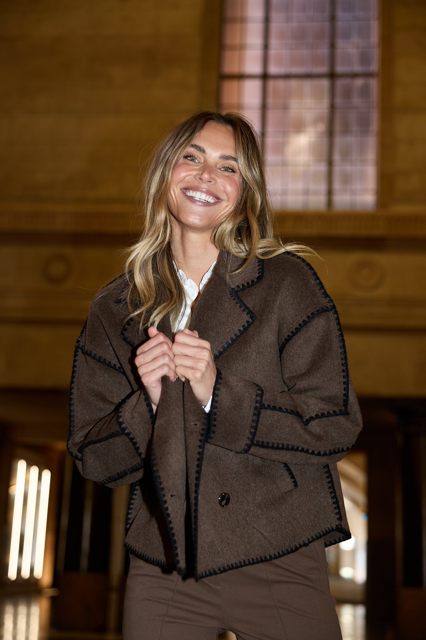 Briony Jacket - Chocolate