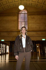 Briony Jacket - Chocolate