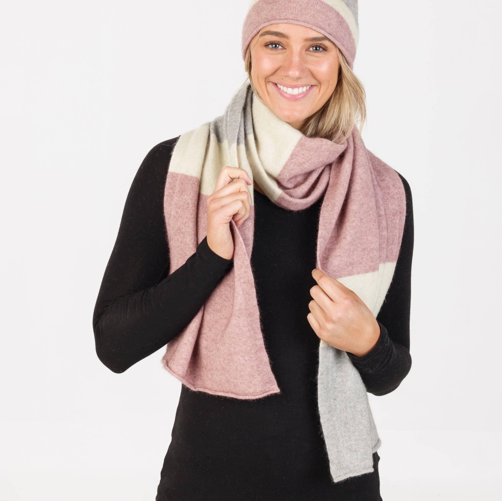 Travel Scarf - Lily Stripe