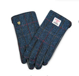 Ladies Gloves - Navy Over Check M