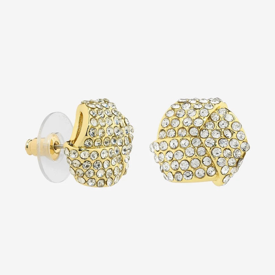Natalina Crystal Earrings - Gold