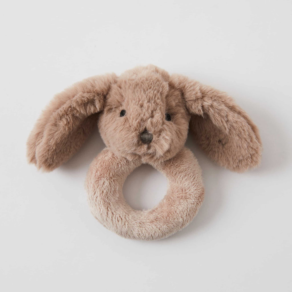 Bunny Rattle - Taupe