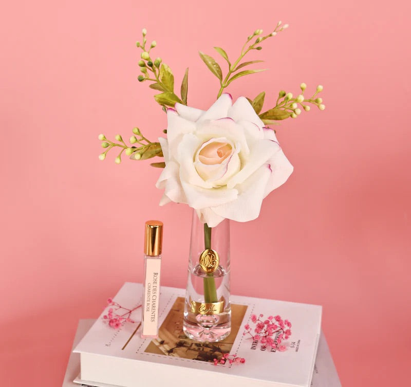 Summer Rose - Pink Blush With Gold Badge