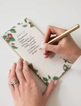 Shopping List Notepad - Strawberries