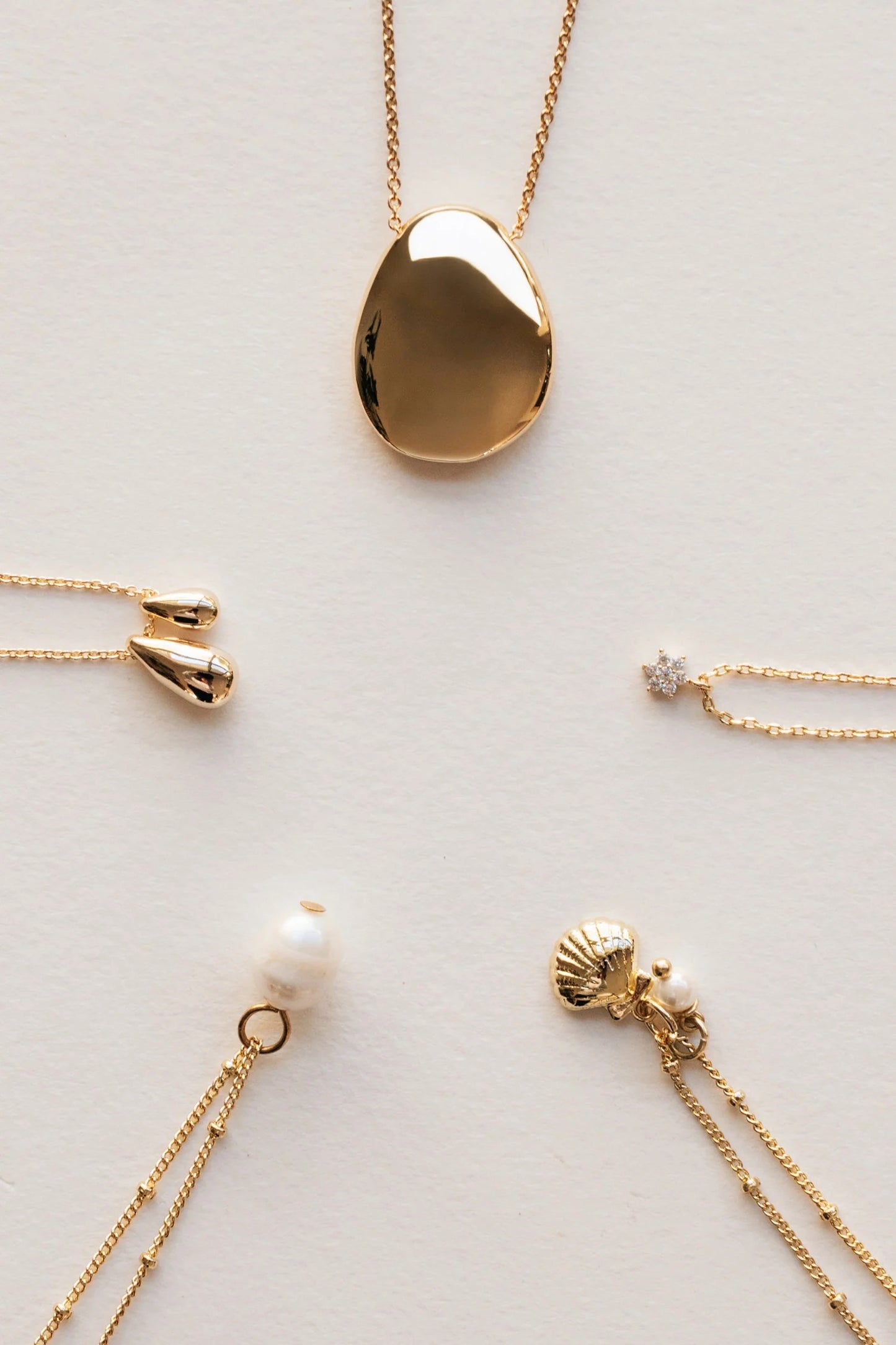 Louella Necklace - Gold