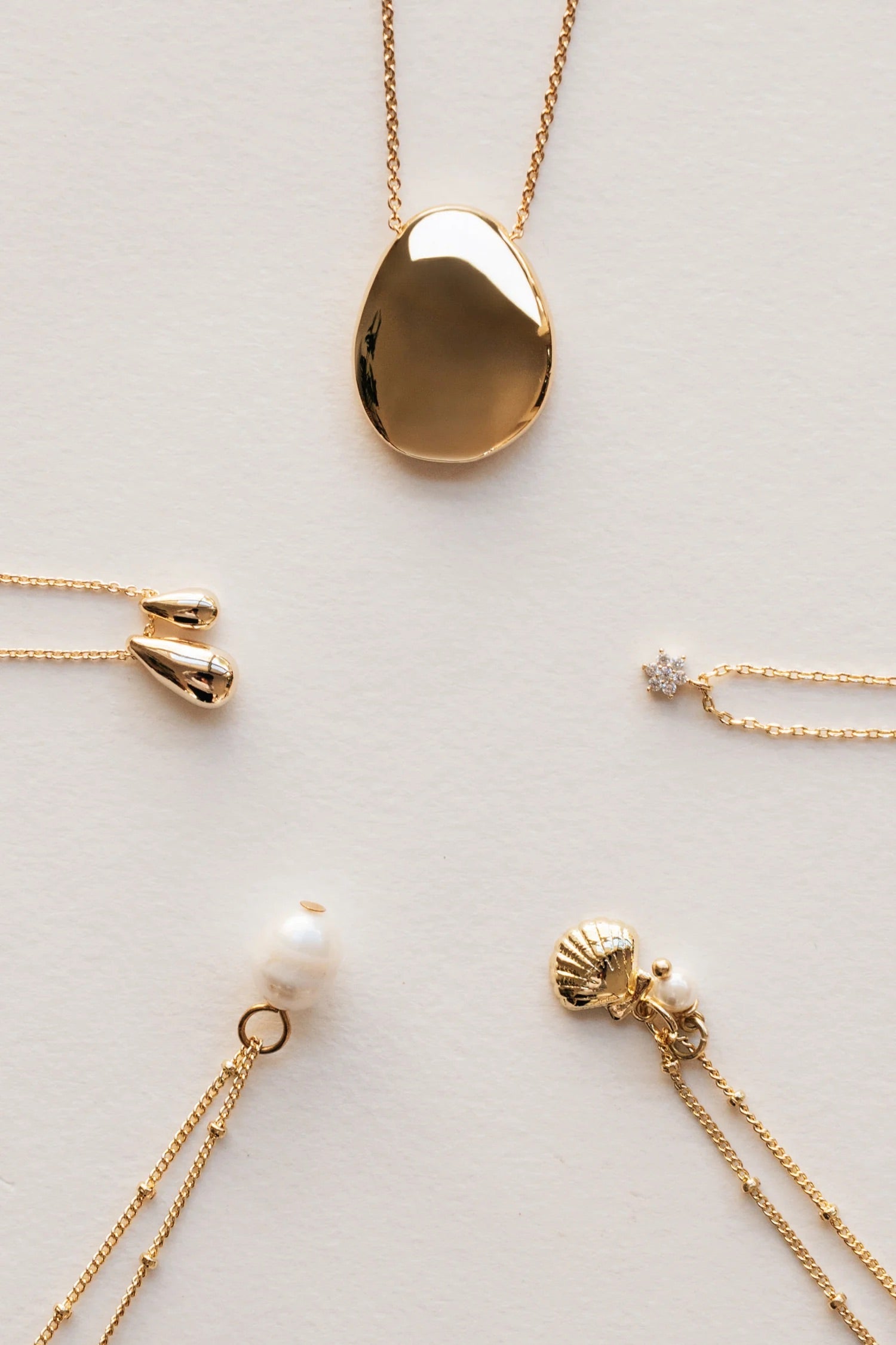 Louella Necklace - Gold