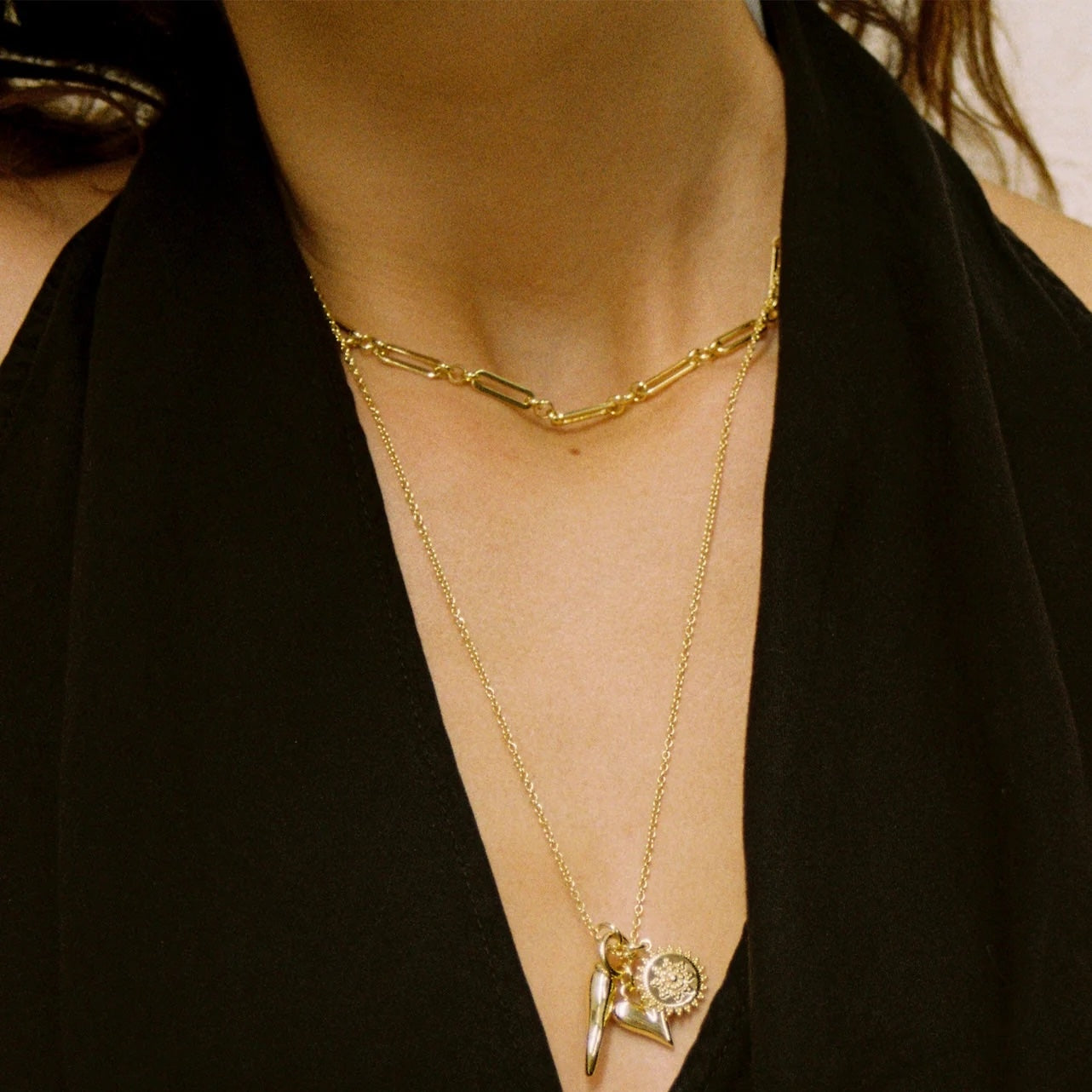 Maeve Necklace - Gold