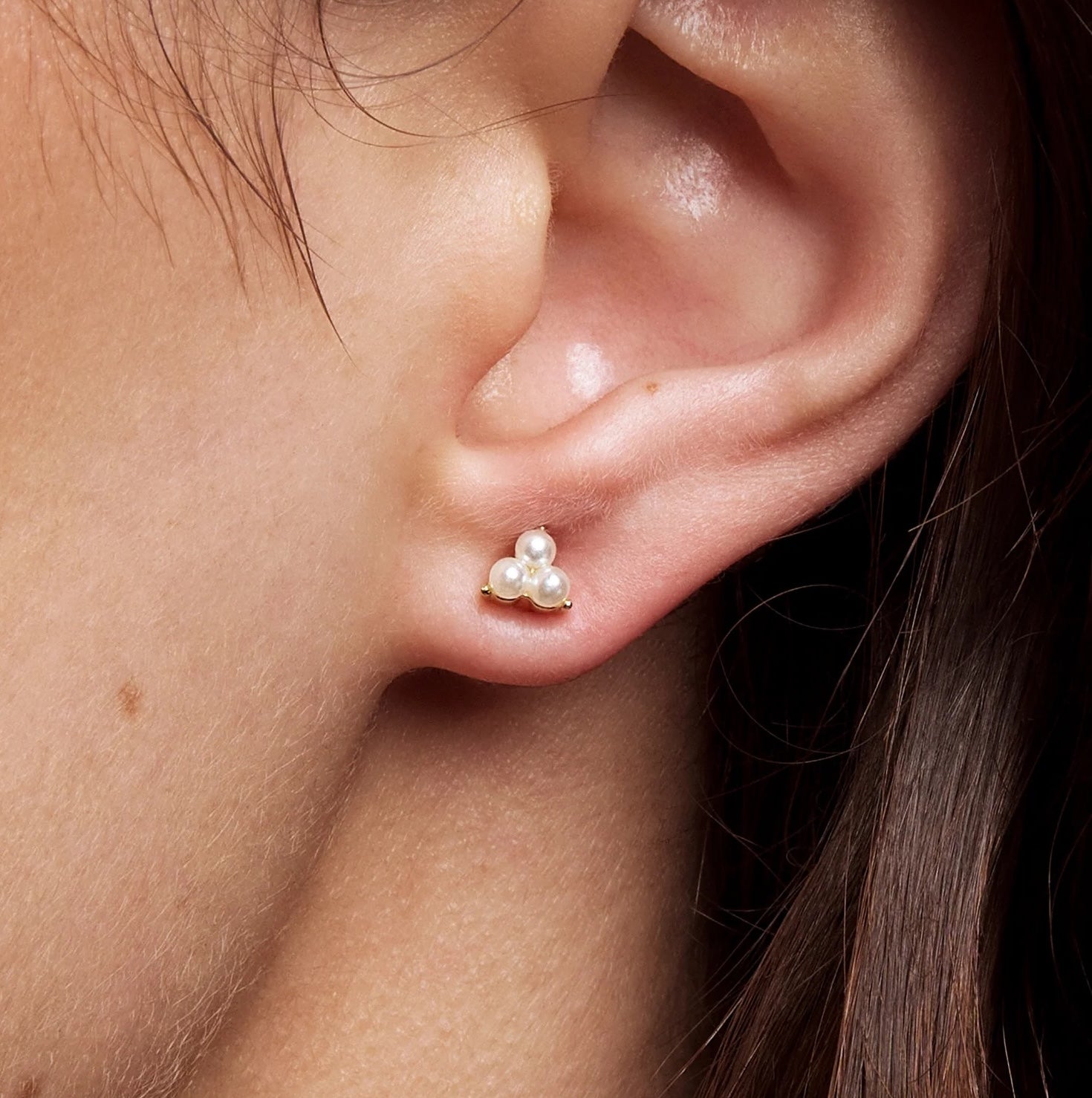 Petite Anya Earring - Gold
