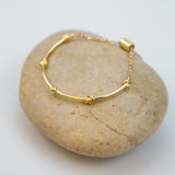 Knots Of Freedom Bracelet - Gold