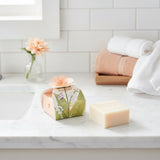 Body Cleansing Bar Gift Box - Peach Flower