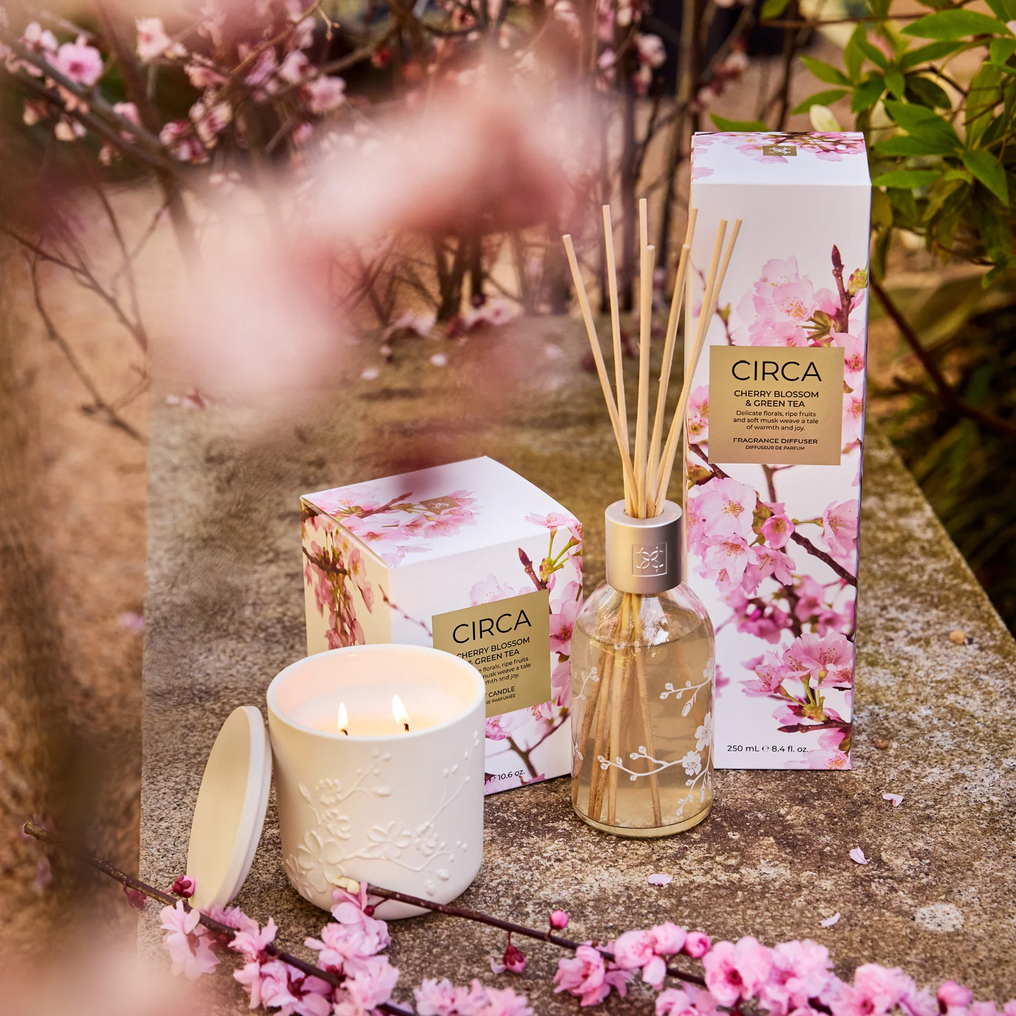 Cherry Blossom & Green Tea - 250ml Diffuser