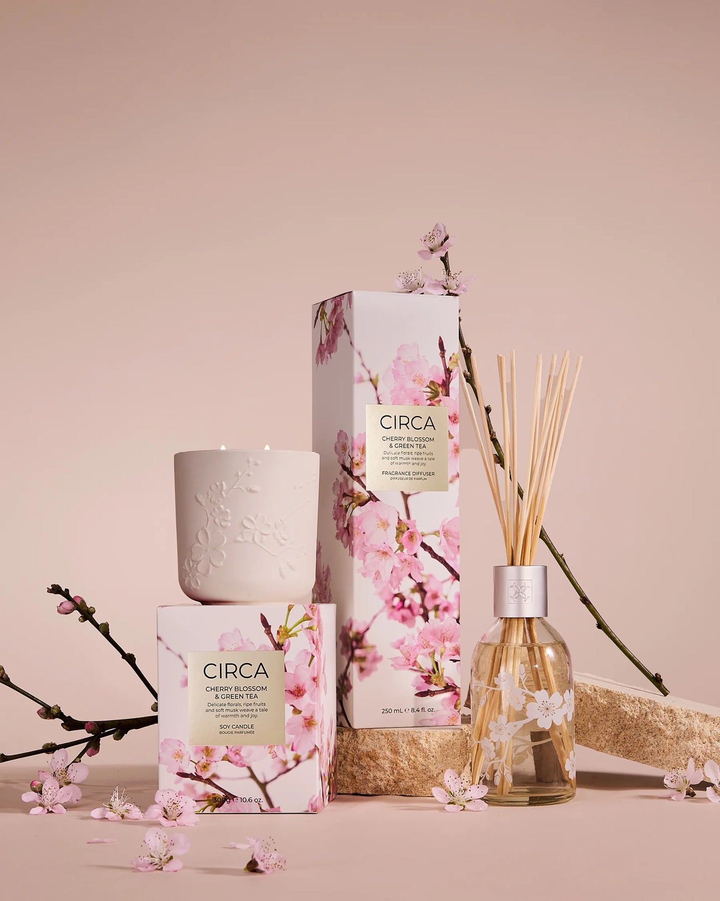 Cherry Blossom & Green Tea - 250ml Diffuser